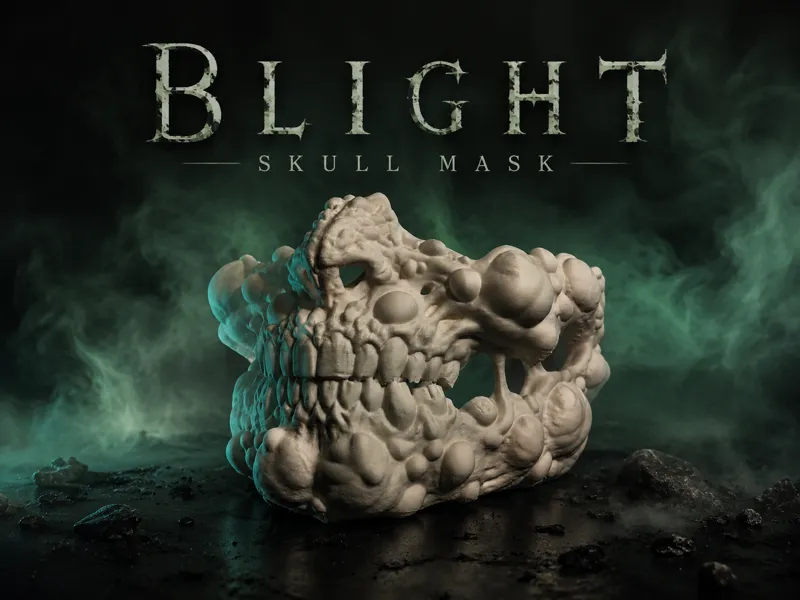 Blight Skull Mask