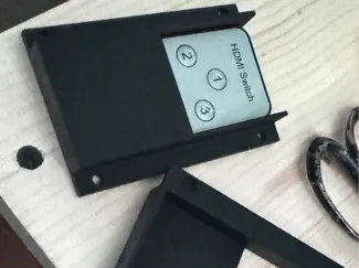 Remote Holders for HDMI Switch and LED Remotes