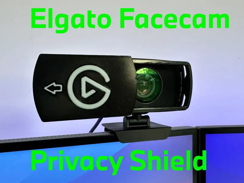 Elgato Facecam Privacy Shield with LOGO