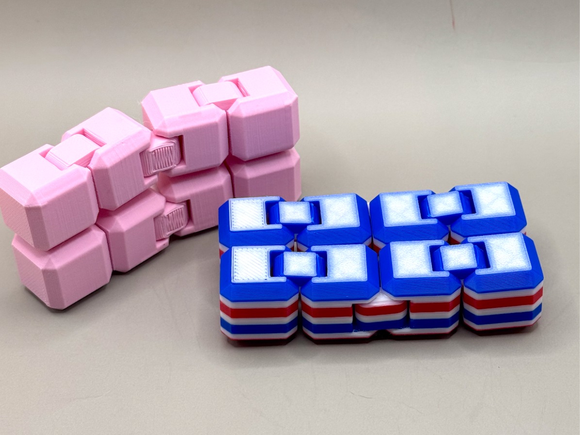 Miniatura 1 do modelo 3D Infinity Fidget cubes