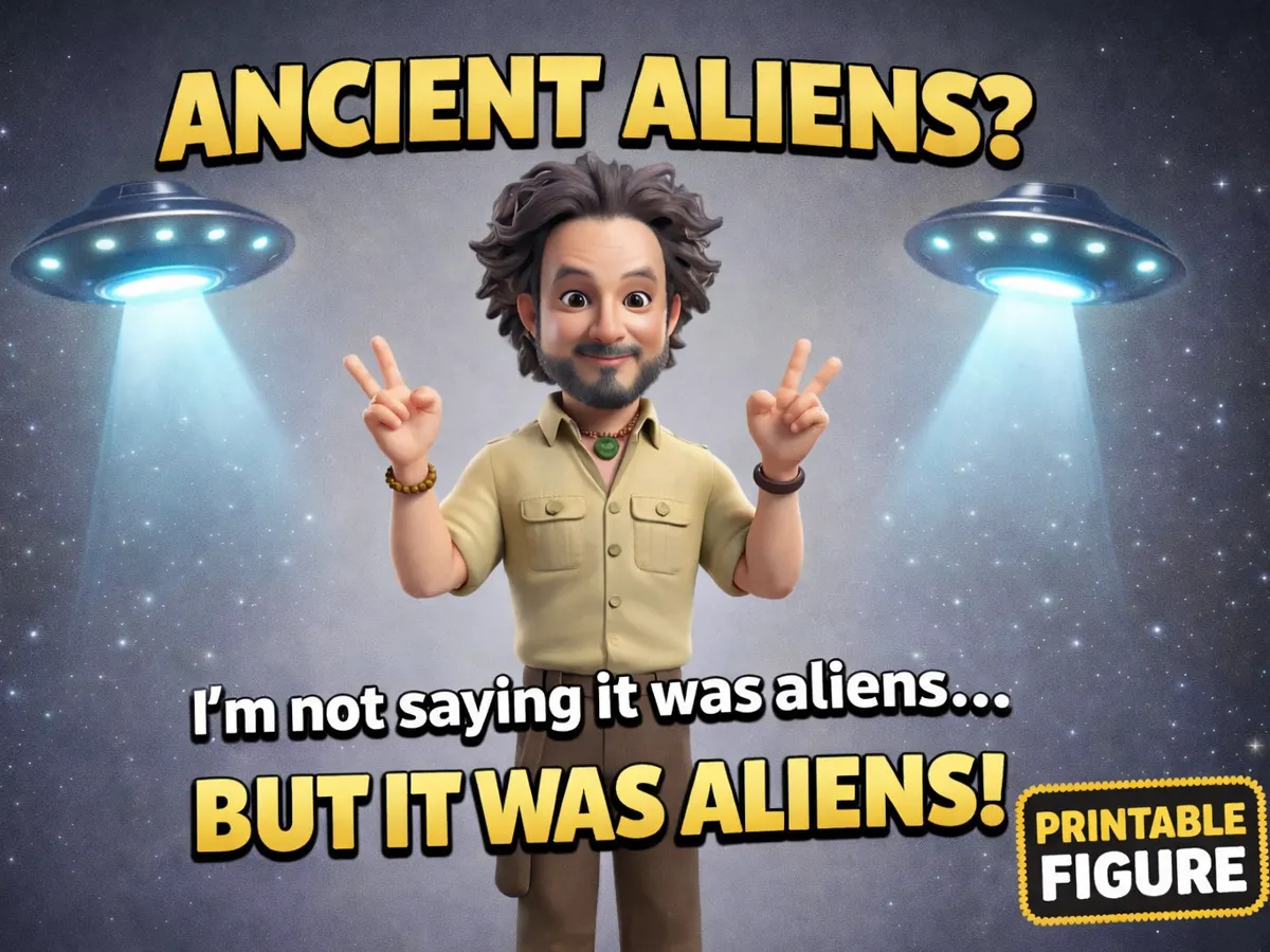 Ancient Aliens Giorgio - Free 3D Print Model - MakerWorld