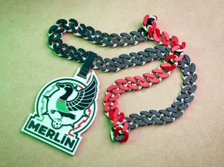 Cadena Pato Merlín Seleccion Mexicana