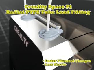 Creality Space Pi Radial PTFE Tube Load Fitting