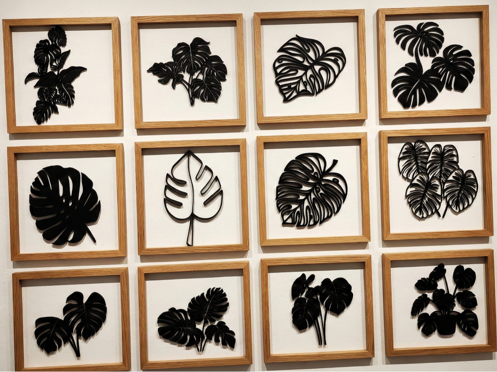 Tropical Elegance:The Monstera Wall Art Collection