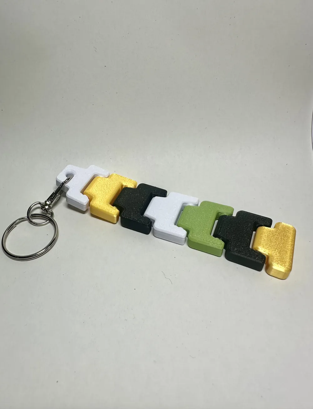 Modular Keychain Simple Modular Customizable Keychain - Free 3D Print Model - MakerWorld