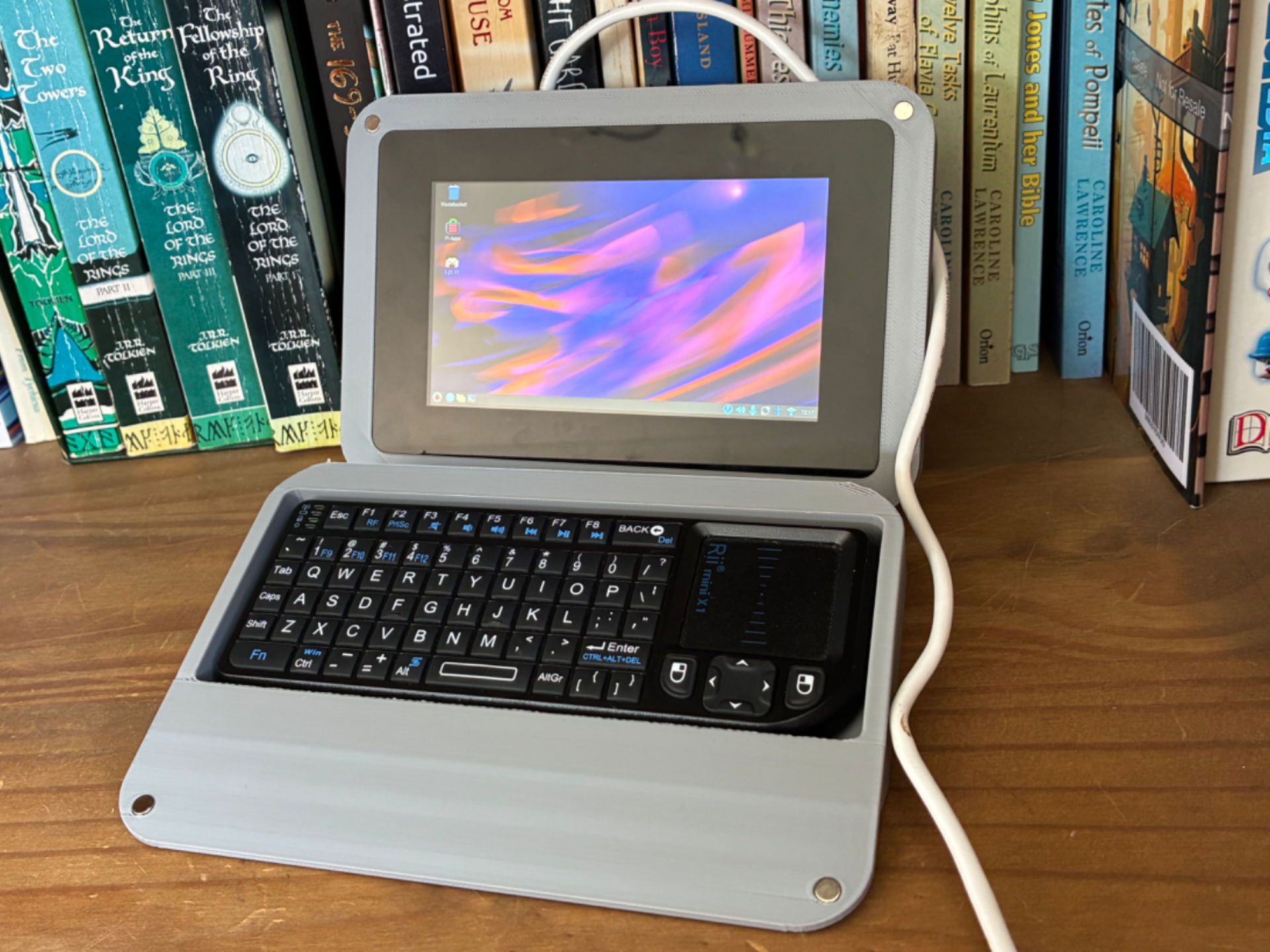 Raspberry Pi 5" Touch Display 2 Cyberdeck