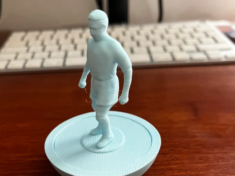 subbuteo style player
