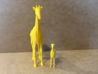 Cute low poly Giraffe