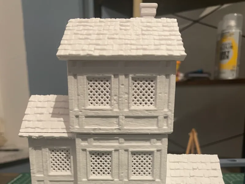 Marktgemeinde Teil 3 - Gebäude V (28mm)