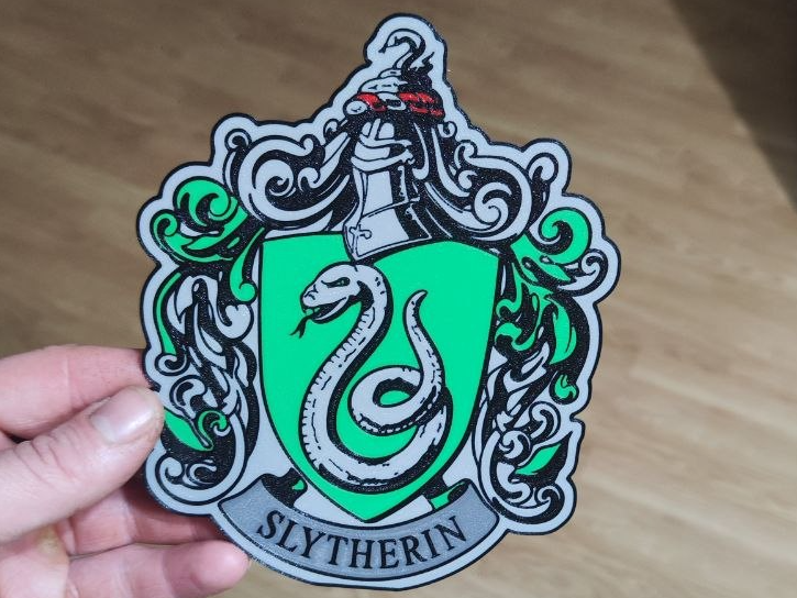escudo casas harry potter slytherim