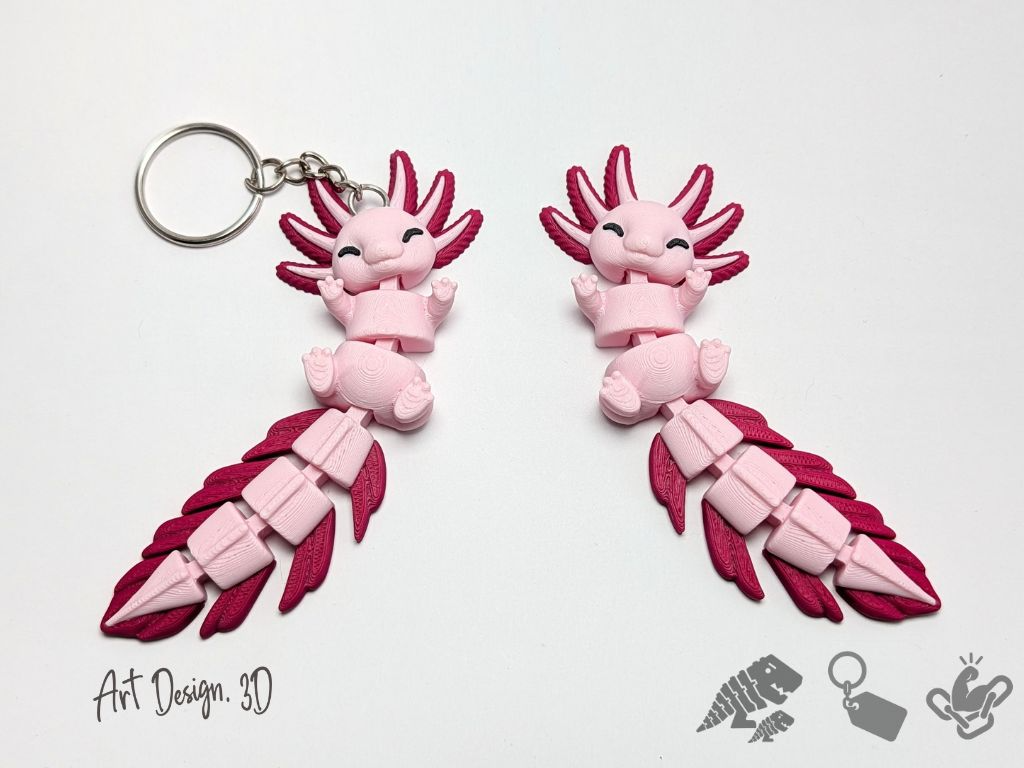 Flexi Long Tail Axolotl - Strong Joints