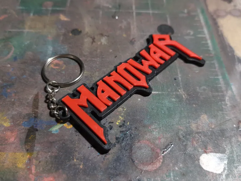Manowar Keychain