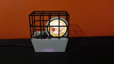 hamster cage for esp32 and round display