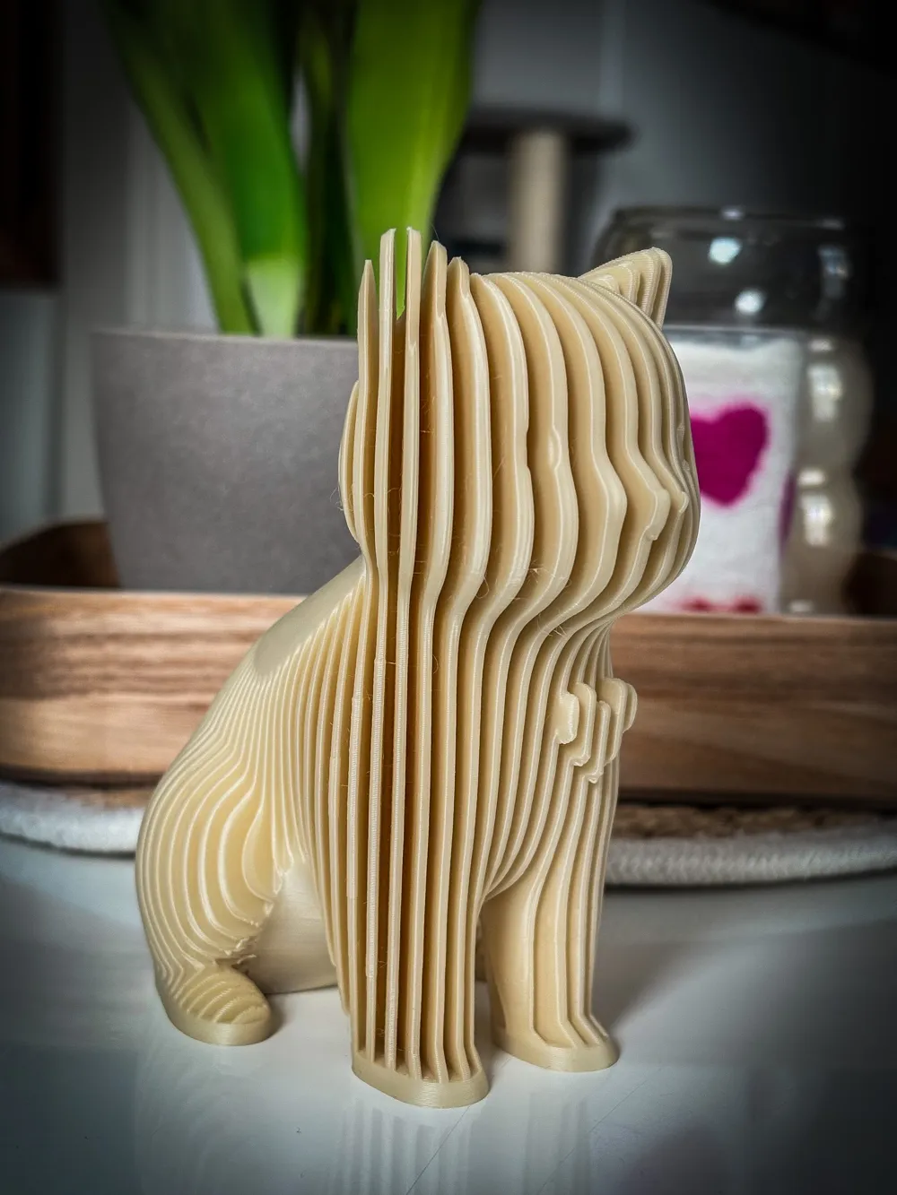 Layered Kitty Cat, Layer-Cut Cat - Free 3D Print Model - MakerWorld
