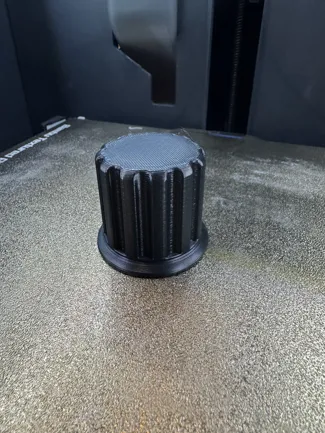 Wick Height Adjustment Knob