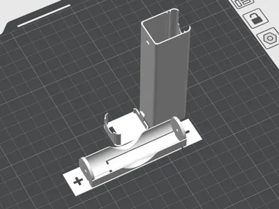 18650 battery upgrade for common PIR night light