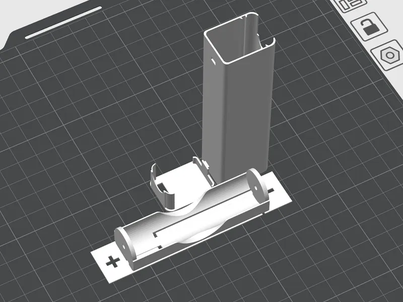 18650 battery upgrade for common PIR night light