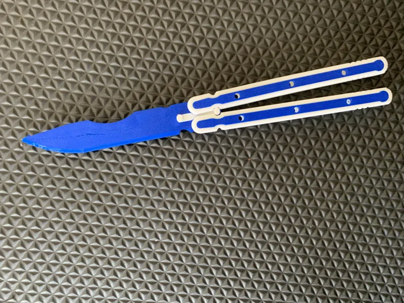 Balisong - Tang Pinned - Fridgewater - handle bias
