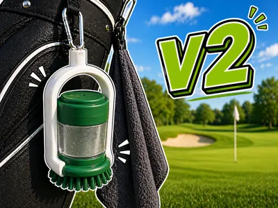 Golf brush holder IKEA Videveckmal v2