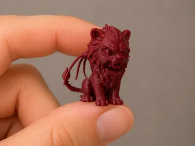 Chimera Mini Model – Ultra Detailed Fantasy Beast