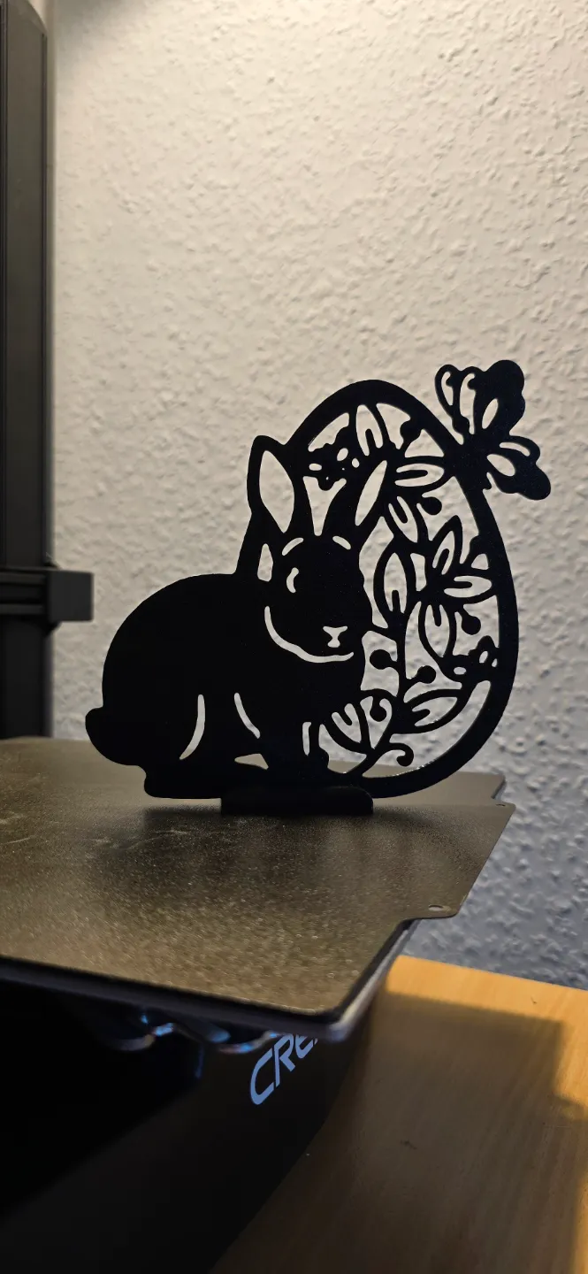 Easter Bunny with Stand