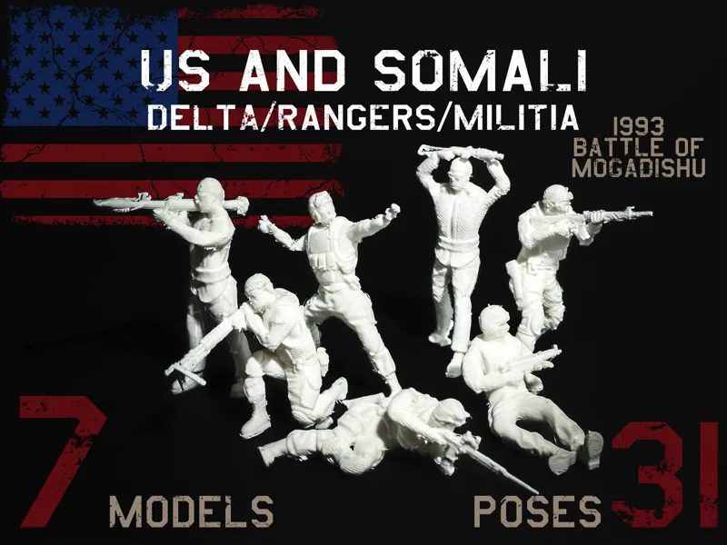 Black Hawk Down Special! -Battle of Mogadishu Pack