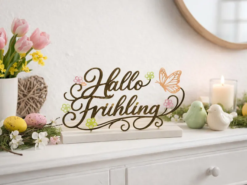 Frühlings Aufsteller / Ständer