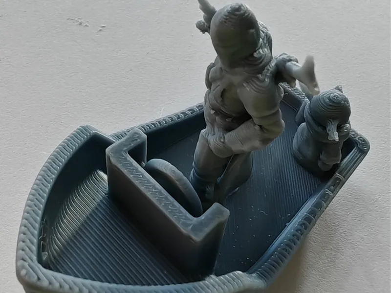 Mando & Baby Yoda Benchy