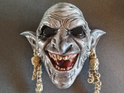 Goblin mask/Face (single color)