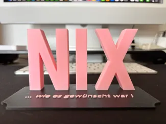 Nix Geldgeschenk