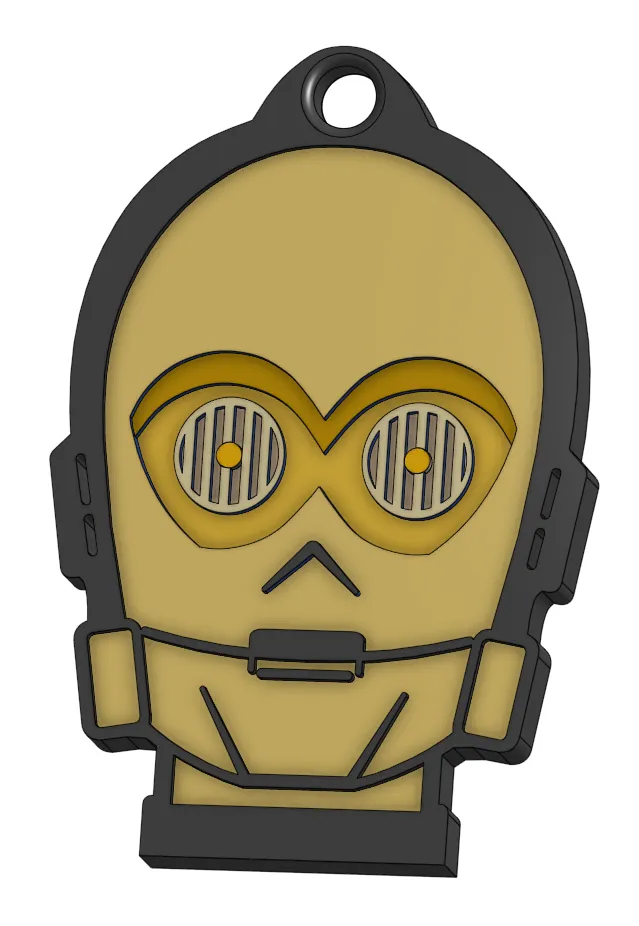 C3PO Keychain 
