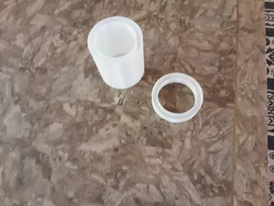 Ice cooled soda can holder