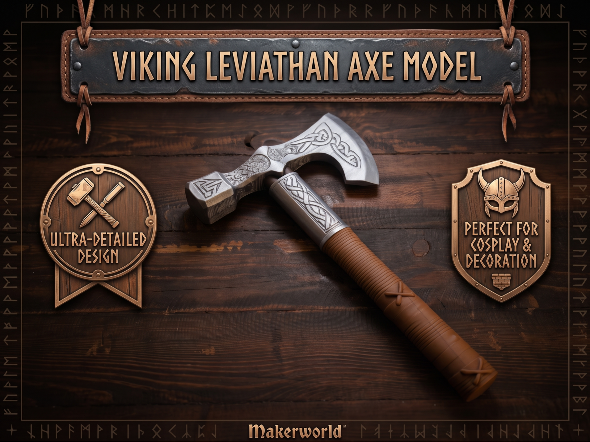 Viking Leviathan Axe 