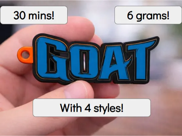 GOAT movie (2026) Keychain 