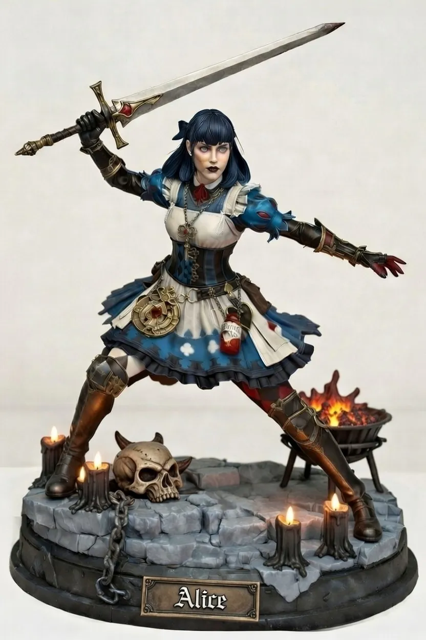 Raid Shadow Legends - Alice - Free 3D Print Model - MakerWorld