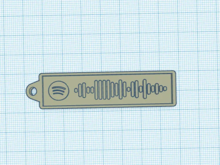 band4band - central cee spotify keychain