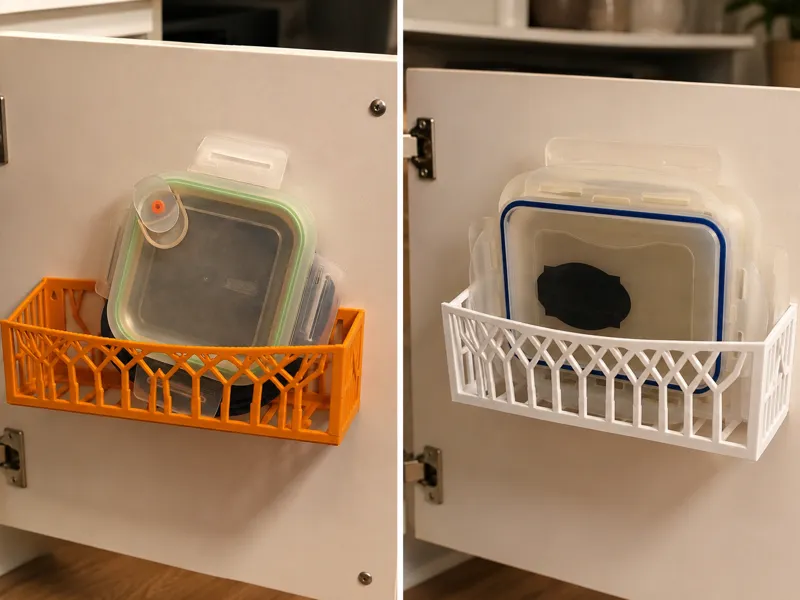 Ikea Tupper Lid Organizer Cabinet Door Rack Remix