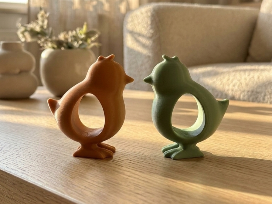 Egg-Core Easter Chicken