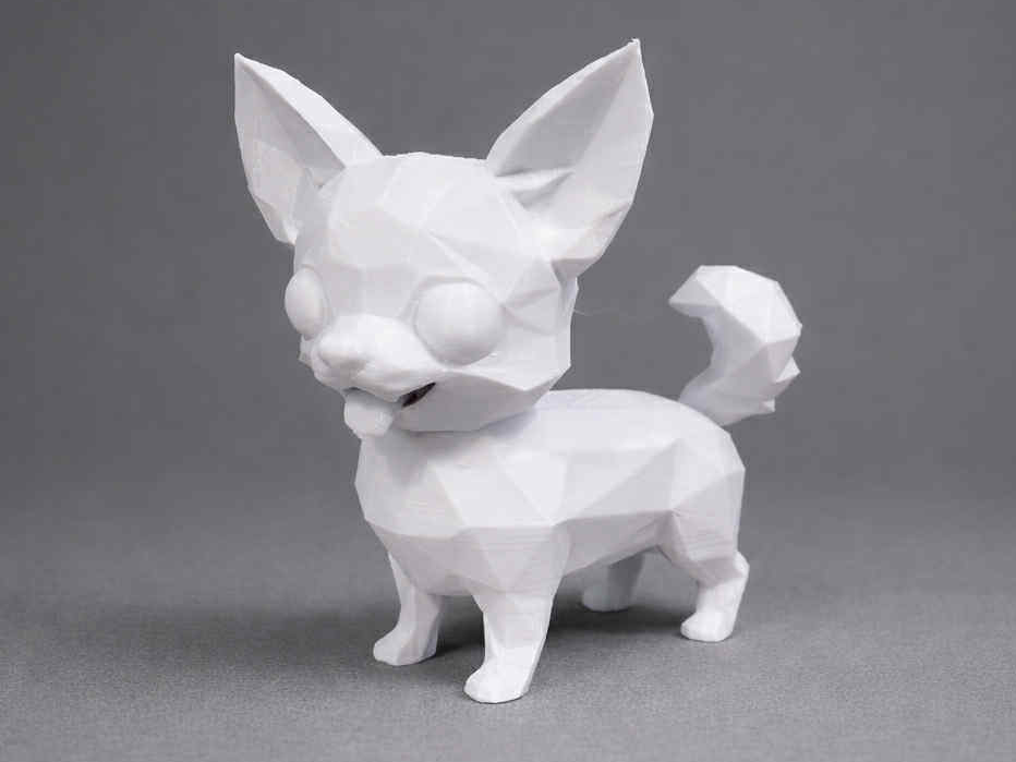 Chihuahua Dog - Animal - Low Poly - Cute