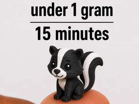 Accesorio para boquillas: the world's smallest skunk — referencia de MakerWorld
