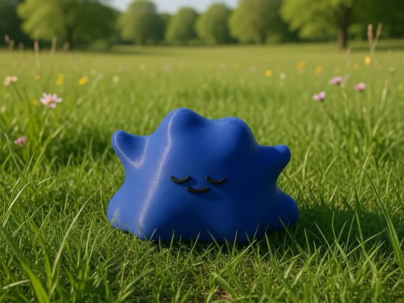 cute sleeping ditto