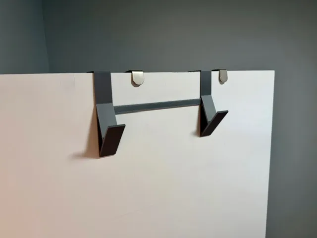 Bathroom Door Double Towel Hook