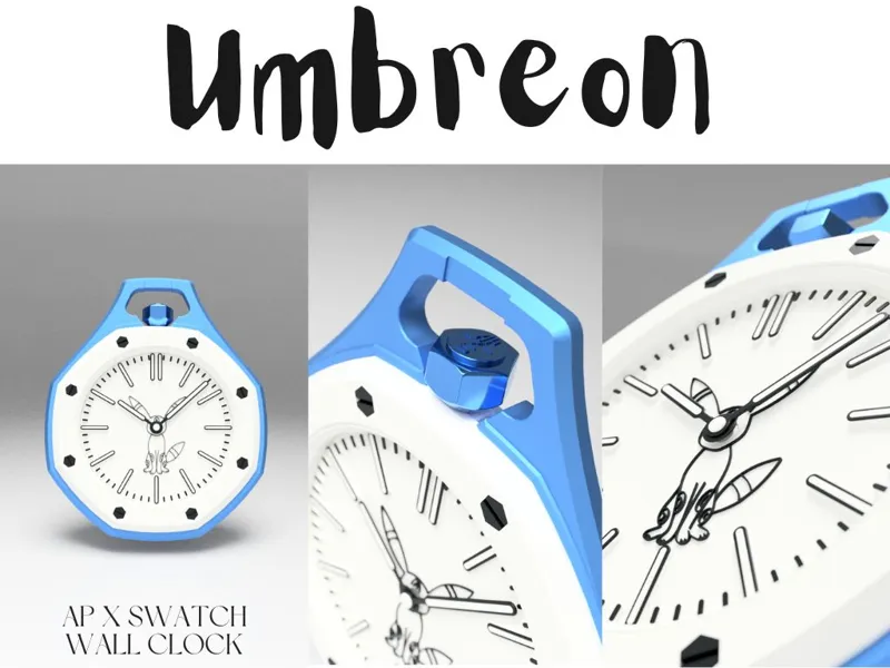 UMBREON YNB - Wall Clock