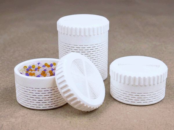 Silica Gel Container - Snap and Fit
