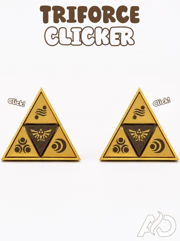 Objeto manipulable: TRIFORCE CLICKER — vista de referencia 2
