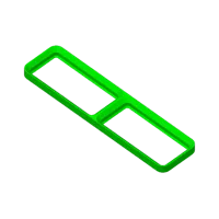 Gridfinity fractionné (demi-largeur) — photo 4