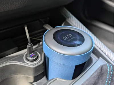 Carlinkit Ultra 3 / Tbox Ultra Cup Holder Mount