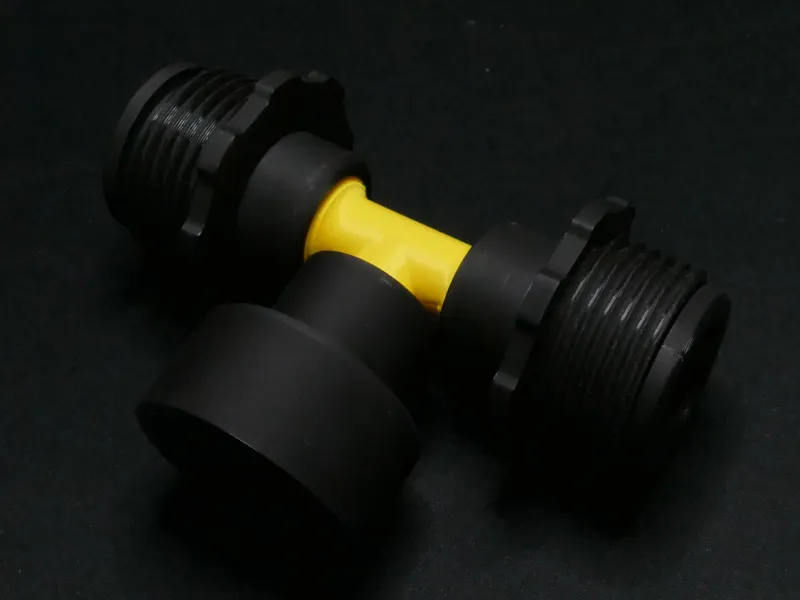 Gasmask 40mm T-connector M-M-F 