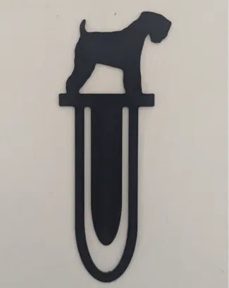 Wheaten Terrier dog bookmark