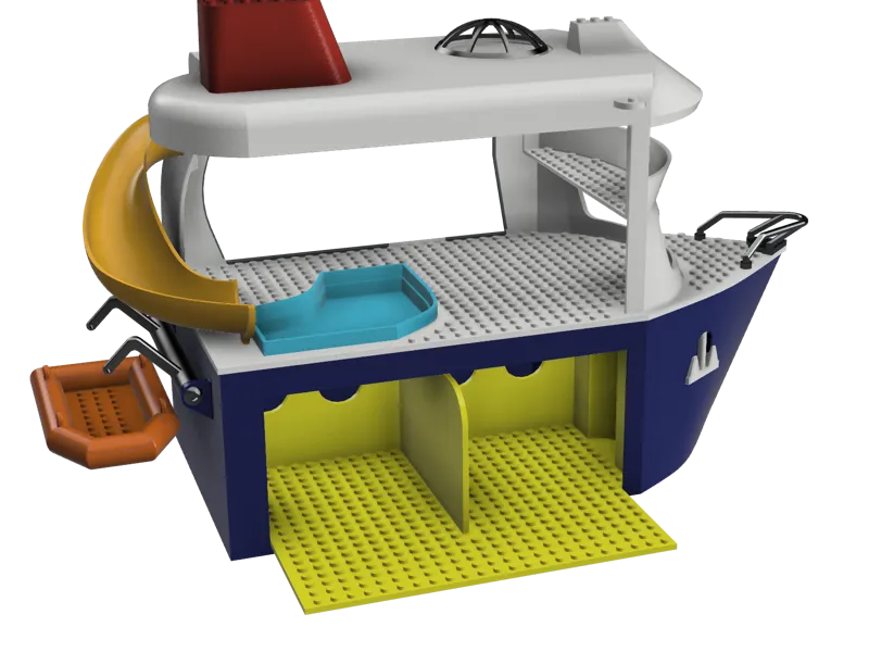 Kids Cruise Boat ( Brick compatible)